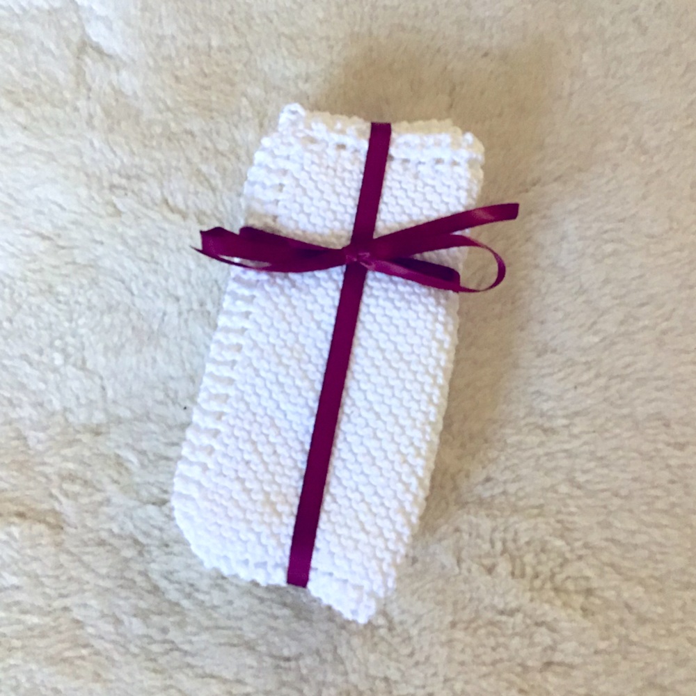 Handmade 100% cotton dish clothes